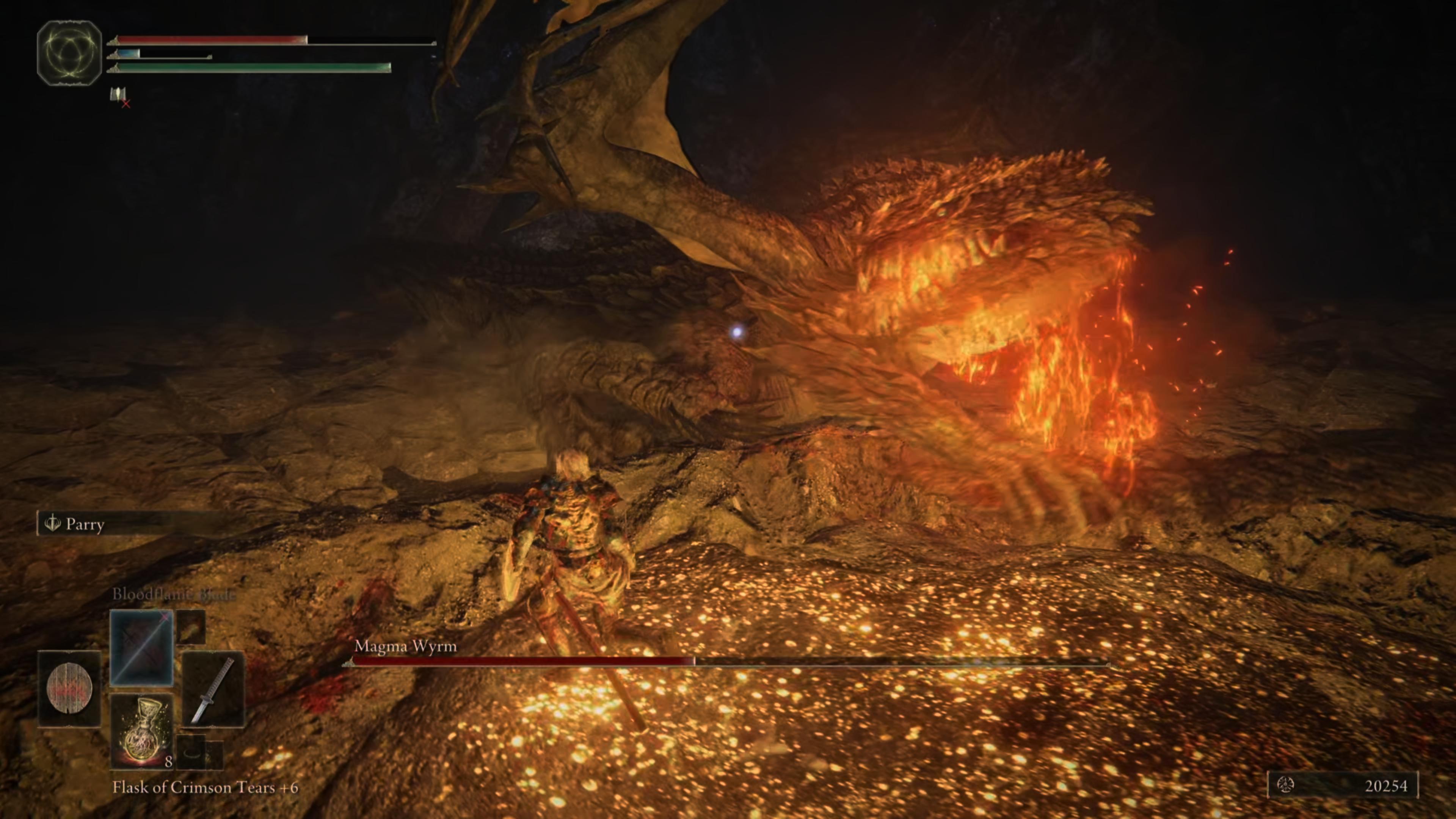 Magma Wyrm (Gael Tunnel Boss) – Elden Ring Guide